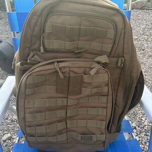 5.11 Tactical Coyote Brown Backpack rush 72 2.0 55 liter